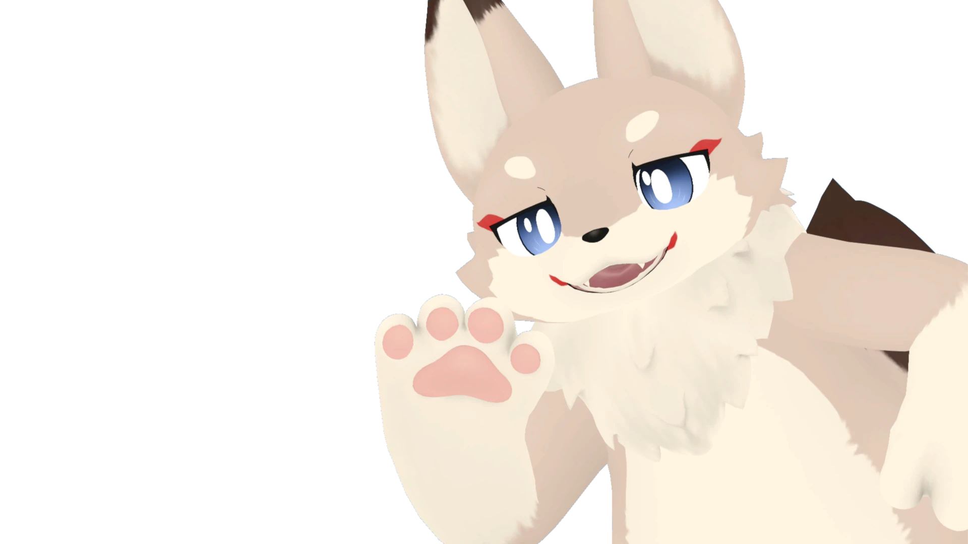 VRChat フラットくんの笑顔が集まる背景画像