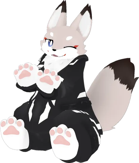 VRC ケモノ フラット 4th Anniversary アバター画像