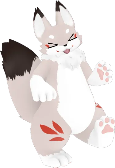 VRC ケモノ フラット 無印バージョン アバター画像