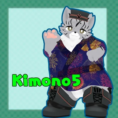 【ヘオン向け衣装】Kimono5 の商品紹介イメージ画像