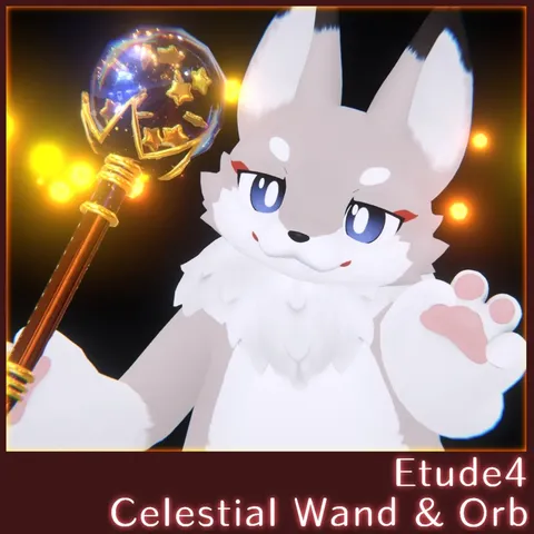 Etude4 CelestialWand&Orb 星の杖とふんわり追従球体 の商品紹介イメージ画像